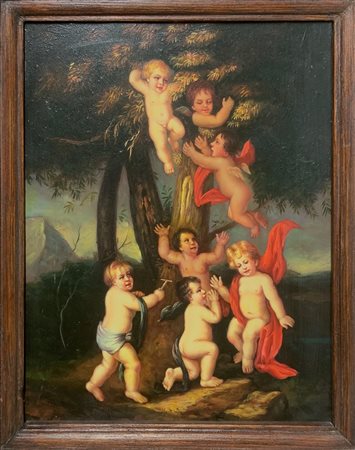 Gioco di putti, 19° secolo