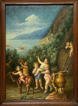 Gioco di putti, 19° secolo