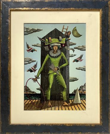 Gambedotti, Nicola (Roma 1931-2011)  - Arlecchino