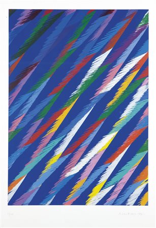 DORAZIO PIERO Roma 1927 - 2005 Todi "Senza titolo" 1989 100x70 tavola...