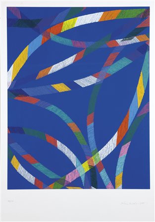 DORAZIO PIERO Roma 1927 - 2005 Todi "Senza titolo" 1988 100x70 tavola...