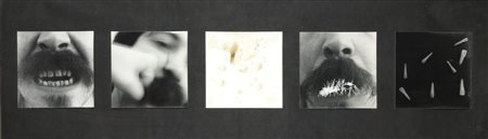 MAINOLFI LUIGI Rotondi (AV) 1948 "Senza titolo" 17x17 (singola foto ) cinque...