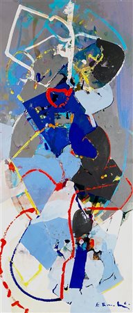 FRANCESCHINI EDOARDO Catania (Ct) 1928 Senza titolo 1998 Olio su tela...