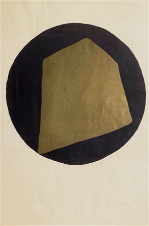 FONTANA LUCIO Rosario (Argentina) 1899 Concetto spaziale 1951 Litografia a...