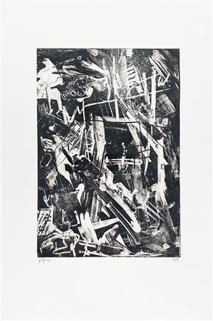 VEDOVA EMILIO Venezia (Ve) 1919 De America 1971 Acquaforte su carta Goya es....