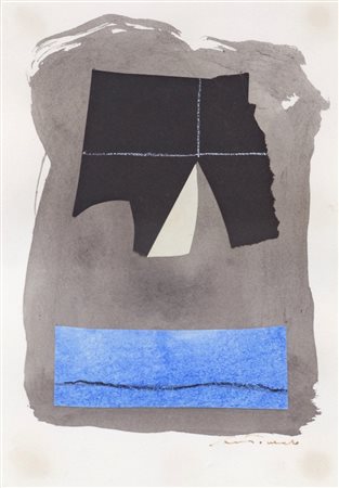 SANTOMASO GIUSEPPE Venezia (Ve) 1957 Senza titolo 1976 Tecnica mista su tela...