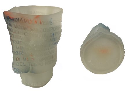 PESCE GAETANO La Spezia (Sp) 1935 Goto 1995 Plastica 16,00x12,00x10,00 Opera...