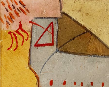 MAGGIONI PIERO Monticello Brianza (Mb) 1931 Primitivi 1975 Graffito su...