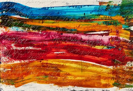 RAPETTI ALFREDO MOGOL Milano (Mi) 1961 Colors 2012 Olio su tela...