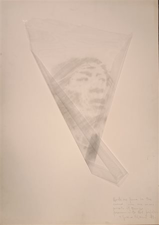 MAURI GIULIANO Lodi (Lo) 1938 Senza titolo Mista su tessuto applicata su...