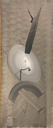 DANGELO SERGIO Milano (MI) 1932 Al di sopra della nuvole 1995 Smalti e...