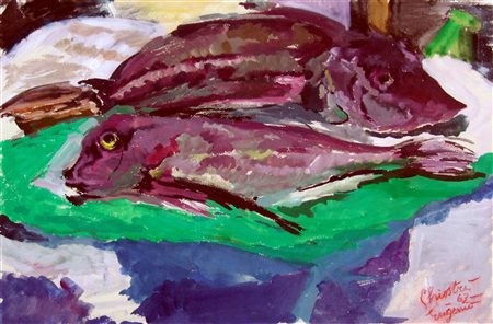 EUGENIO CHIOSTRI, senza titolo, 1963