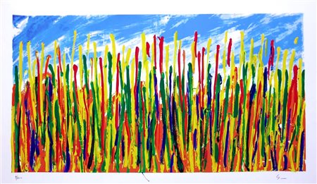 MARIO SCHIFANO, Campo di grano