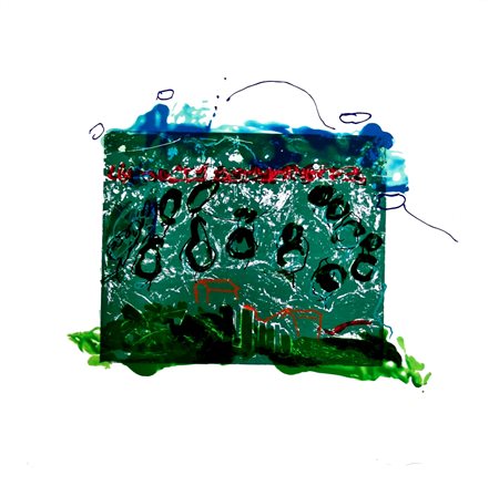 MARIO SCHIFANO, Mono+tono, 1988