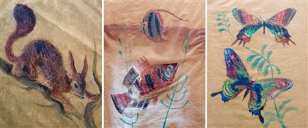 SILVIO POLLONI, senza titolo (lotto unico con tre opere)