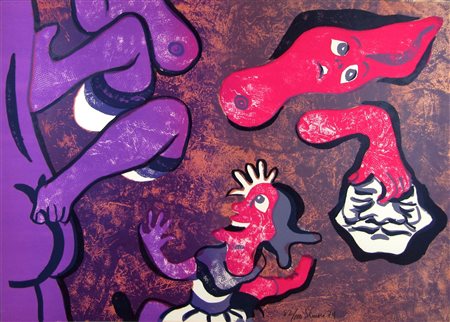 CHARLES SEMSER, Lèvres de l'impur, 1974