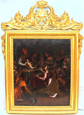Scuola dei Bassano, olio su tela 
