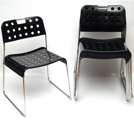 Bieffeplast, Padova, n.14 sedie, anni 70