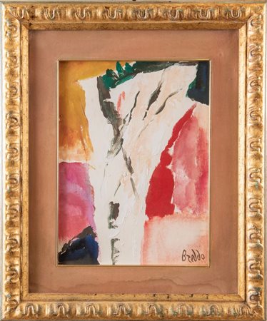 GASTONE BREDDO (Padova 1915 – Calenzano, 11 marzo 1991) "Cartoccio". Olio su...