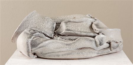 CARLO ZAULI (Faeza 1926 - 2002) "Senza titolo", 1985. Scultura in gres...