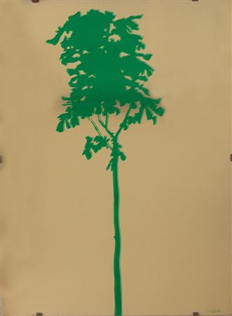 GINO MAROTTA (Campobasso 1935 - Roma 2012) "Senza titolo", 1972. Serigrafia...