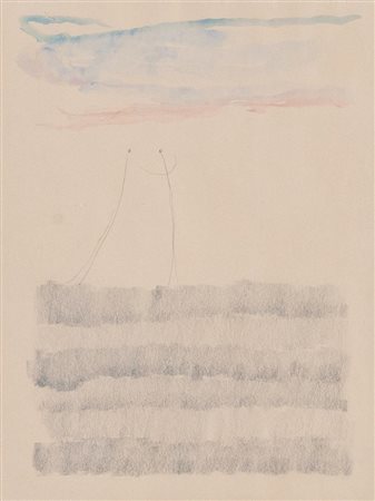 FAUSTO MELOTTI (Rovereto 1901 – Milano 1986) “Senza titolo”, 1980/81 circa....