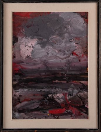 GIUSEPPE FERRARI (Roma 1840 - Rieti 1905) "Senza titolo", 2000. Tempera su...