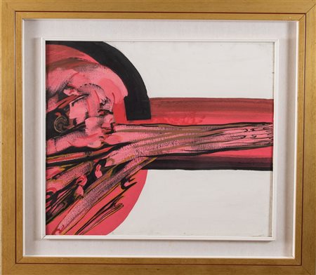 REMO BRINDISI (Roma 1918 - Lido di Spina 1996) "Uomo con più dita", anni '70....