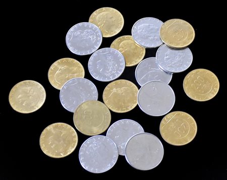 20 MONETE REPUBBLICA ITALIANA 1978 - 10 monete da Lire 50 - 10 Monete da Lire...