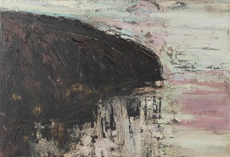 William Congdon (1912 - 1998) SENZA TITOLO olio su tavola, cm 93x64 1956...