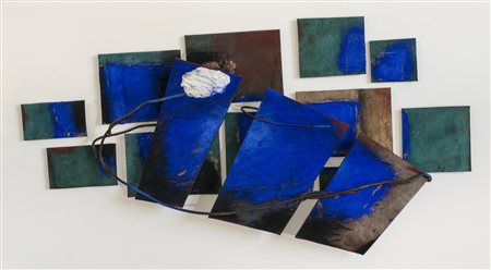 Marco Gastini (1938 - 2018) SENZA TITOLO P tecnica mista su tela, gesso e...