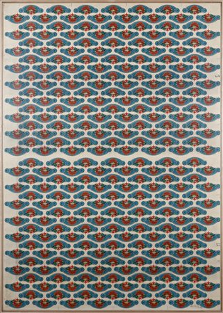 Mimmo Rotella (1918 - 2006) ASSEMBLAGE SAN PELLEGRINO artypo, cm 141x100 1966...