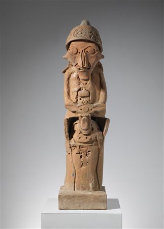 Sebastian Matta (1911 - 2002) SENZA TITOLO terracotta, cm 90x23x18...