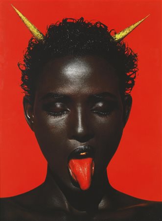 Albert Watson (1942) WARIS DIRIE, OUARZAZATE, MOROCCO fotografia, cm 65x48...