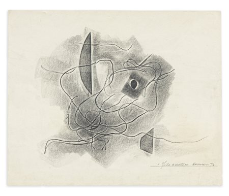 FELICE CANONICO (1922-1997) - Filo creatore, 1972