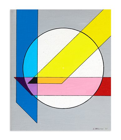 LUIGI VERONESI (1908-1998) - Costruzione Tho 2, 1985