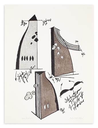 KENJIRO AZUMA (1926-2016) - Senza Titolo, 1974