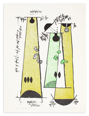 KENJIRO AZUMA (1926-2016) - Senza Titolo, 1974