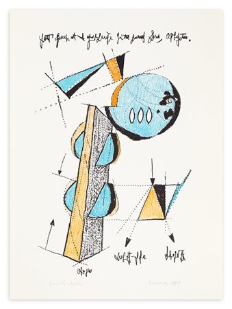 KENJIRO AZUMA (1926-2016) - Senza Titolo, 1974