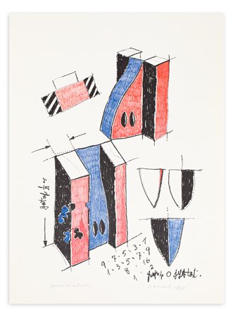 KENJIRO AZUMA (1926-2016) - Senza Titolo, 1974