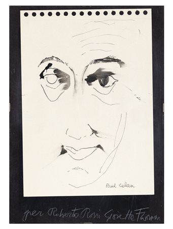 GIOSETTA FIORONI (1932) - Senza Titolo (Paul Celan), fine anni '60