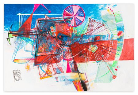 GAETANO D'AURIA (1948) - Luna Park, 2020