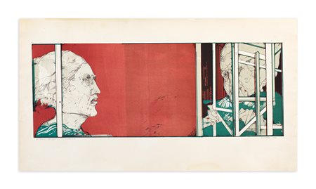 KARL PLATTNER (1919-1986) - La gabbia, 1968