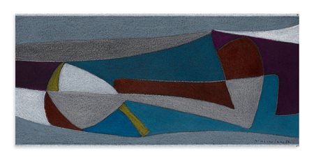 MARTINO MAZZOLENI (1935-1995) - Senza Titolo, 1976