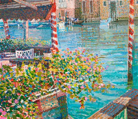 ALVARO SUPRANI (1944) - Cerimonia sul Canal Grande, 1998