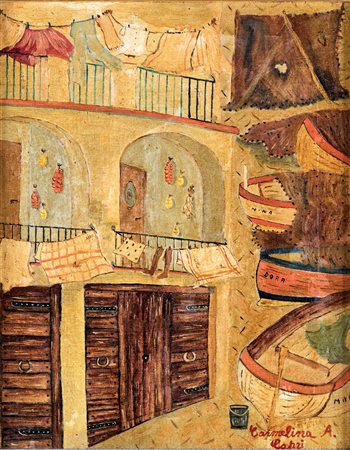 Carmelina Di Capri, Il porto di Capri 1959