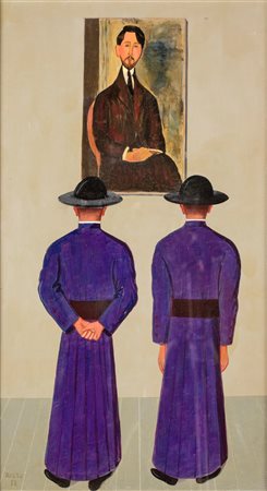 Pippo Rizzo, Omaggio a Modigliani 1958