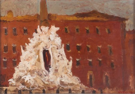 Carlo Quaglia, Piazza Navona (Fontana dei Quattro Fiumi)