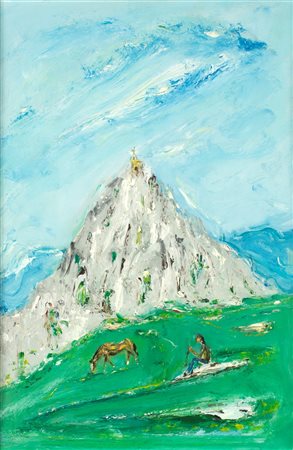 Giovanni Stradone, Chiesetta sulla roccia 1968