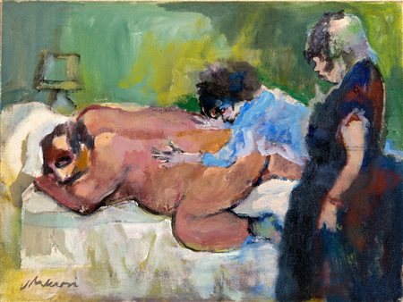 Mino Maccari, La massaggiatrice 1965